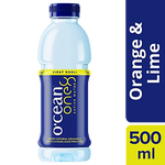 Load image into Gallery viewer, OCEAN ACTIVE WATER ORANGE LIME 500ML
