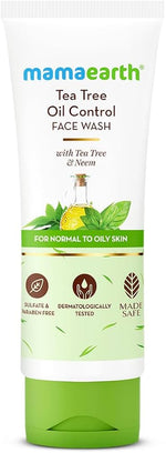 Load image into Gallery viewer, MAMAEARTH TEA TREE FACE WASH 100 ML.