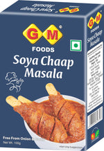 Load image into Gallery viewer, GM SOYA CHAAP MASALA 100GM.