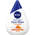 Load image into Gallery viewer, NIVEA FACE WASH MILK DELIGHT TURMERIC 50 ML.