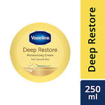 Load image into Gallery viewer, VASELINE DEEP RESTORE MOISTURIZING CREAM 250 ML.