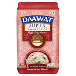 Load image into Gallery viewer, RICE DAAWAT SUPER BASMATI RICE 1 KG.
