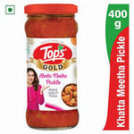 Load image into Gallery viewer, TOPS PICKLE KHATTA MEETHA 400 GM.