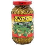 Load image into Gallery viewer, MOTHERS PICKLE GREEN CHILLI 400 GM.