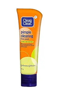 CLEAN & CLEAR FACE WASH PIMPLE CLER 80 GM.