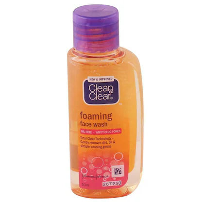 CLEAN & CLEAR FACE WASH LEMON 50 ML.