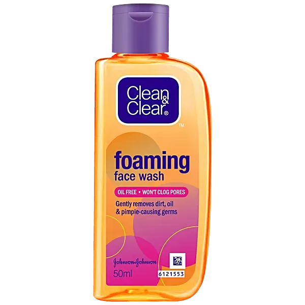 CLEAN & CLEAR FACE WASH FOAMING 150 ML.