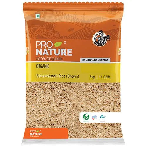 PRONATURE SONA MANSOORI RICE (BROWN) 5 KG.