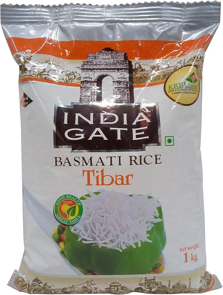 RICE INDIA GATE TIBAR 1KG.