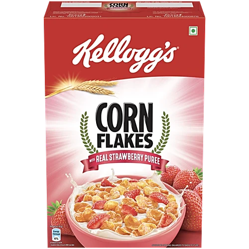 KELLOGG'S FLAKES REAL STRAWBERRY 300 GM.