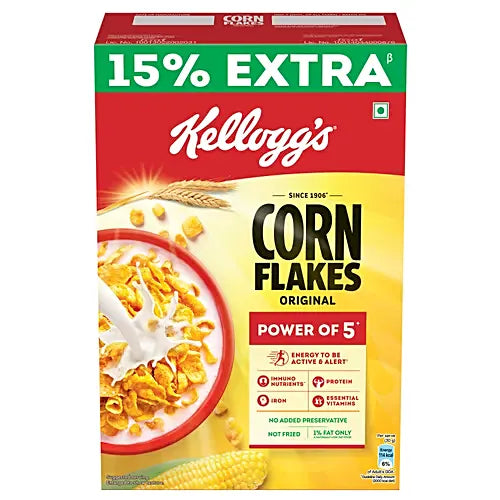 KELLOGG'S CORN FLAKES ORIGINAL 250 GM.