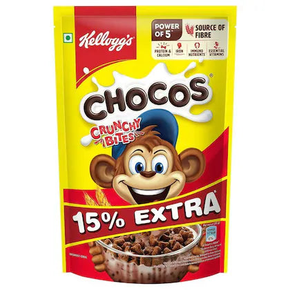 KELLOGG'S CHOCOS CRUNCHY BITES 375 GM.