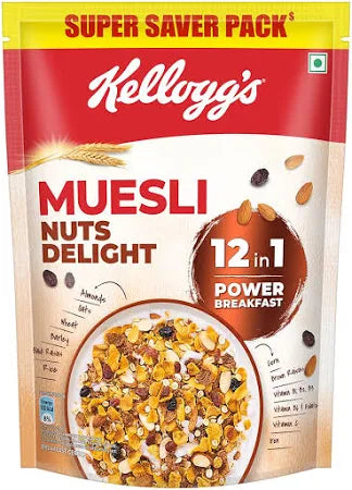 KELLOGG'S MUESLI NUTS DELIGHT 750 GM.