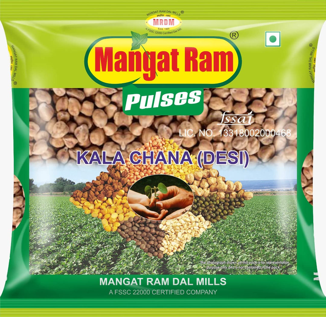 MANGAT RAM KALA CHANA 500 GM.