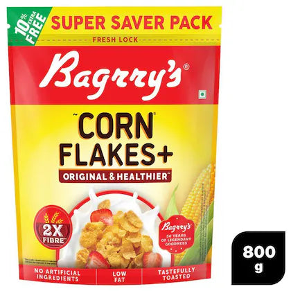 BAGRRYS CORNFLAKES ORIGINAL POUCH 880GM