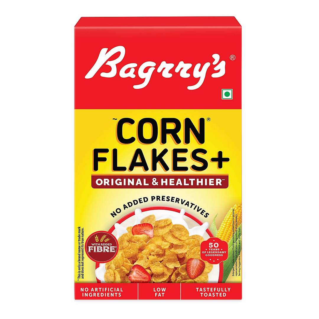 BAGRRYS CORNFLAKES 475GM