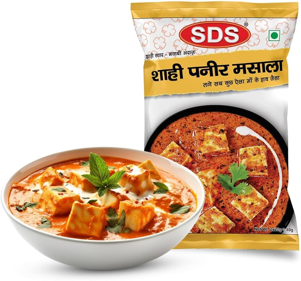SDS SHAHI PANEER MASALA 40 GM.