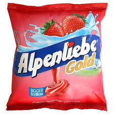 ALPENLIEBE GOLD STRAWBERRY 342 GM.