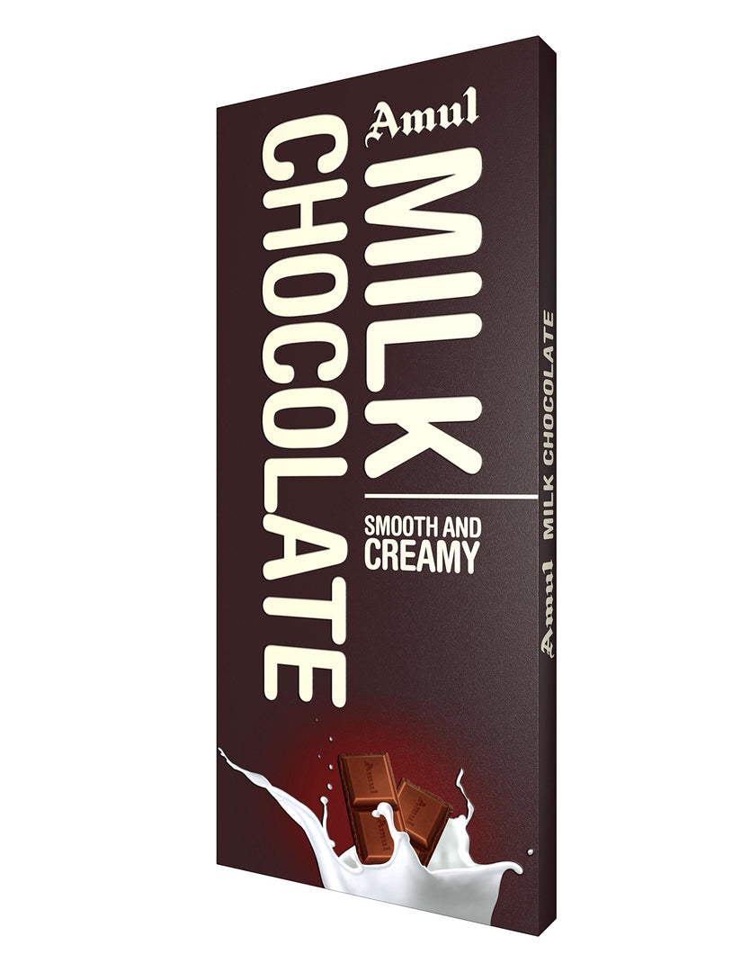 AMUL MILK CHOCOLATE 150 GM.