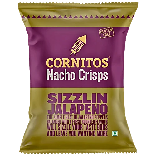 CORNITOS NACHO SIZZ.JALAPENO 150GM