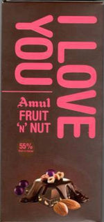 Load image into Gallery viewer, AMUL FRUIT N NUT CHOCOLATE 150 GM.

