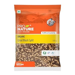 PRONATURE URAD BLACK SPLIT 500 GM.