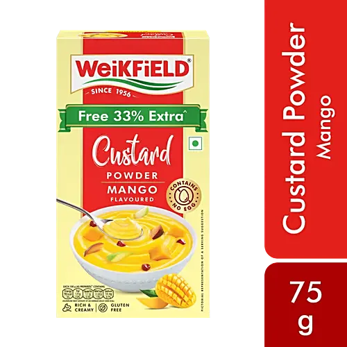 WEIKFIELD CUSTARD POWDER AAMRAS 75GM
