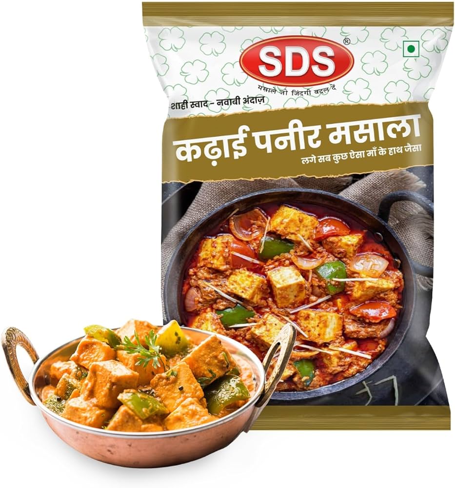 SDS KADHAI PANEER MASALA 40 GM.