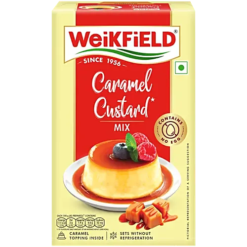 WEIKFIELD CARAMEL PUDDING MIX WITH TOPING 65GM