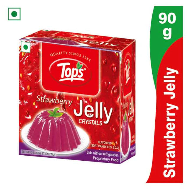 TOPS JELLY STRAWBERRY 90 GM.