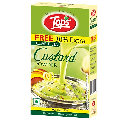 TOPS CUSTARD KESAR PISTA 100 GM.