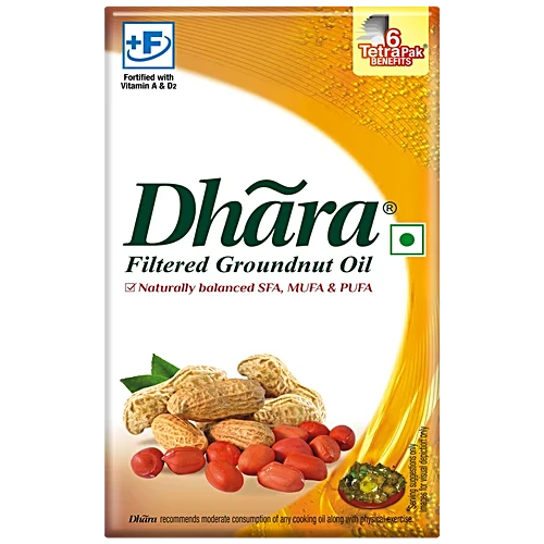 DHARA GROUNDNUT OIL 1 LTR
