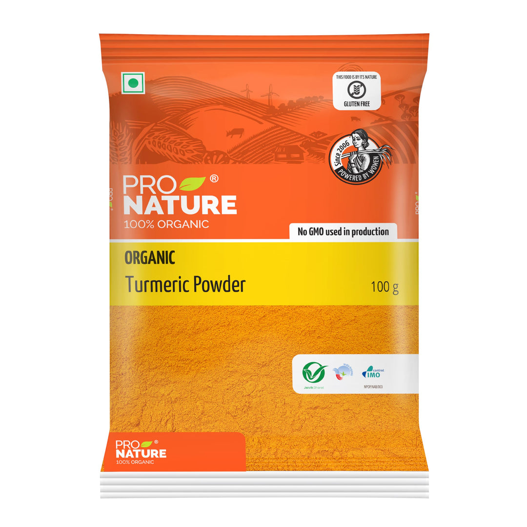 PRONATURE TURMERIC POWDER 100 GM.