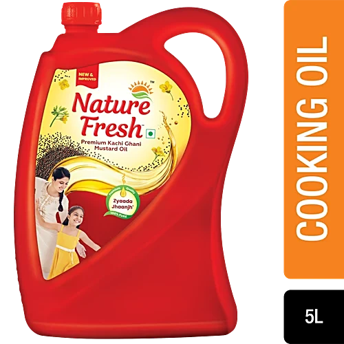 NATURE FRESH MUSTARD OIL 5 LTR.