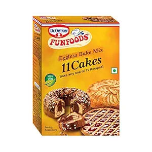 FUNFOOD CAKE MIX.11 CAKES 250 GM.