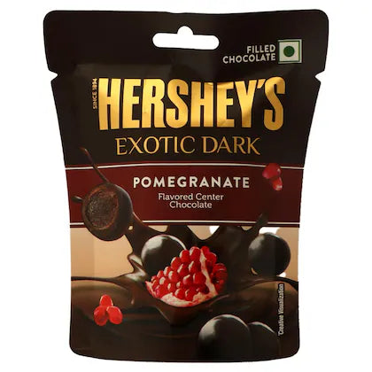 HERSHEY'S EXOTIC DARK POMEGRANTE 33 GM.