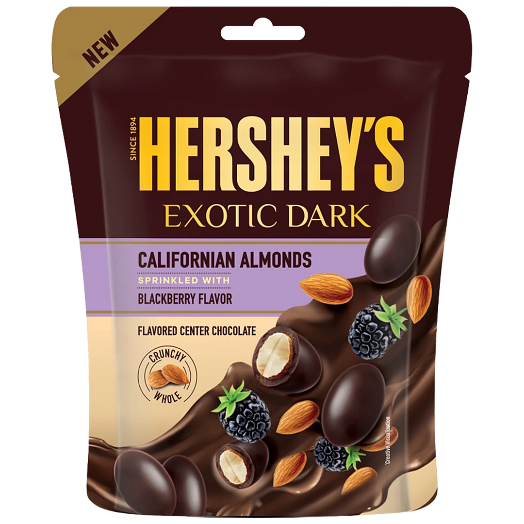HERSHEY'S CALIFORNIAN ALMONDS BLACKBERRY 30 GM.