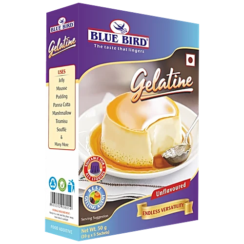BLUE BIRD GELATINE 50 GM.