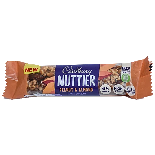 CADBURY NUTTIER PEANUT & ALMOND 40 GM.