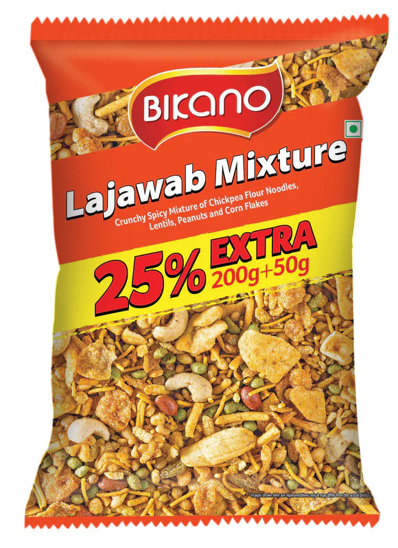 BIKANO LAJAWAB MIXTURE 250 GM.