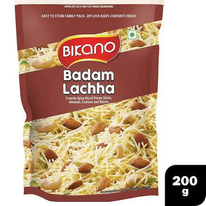 BIKANO BADAM LACHHA 200 GM.