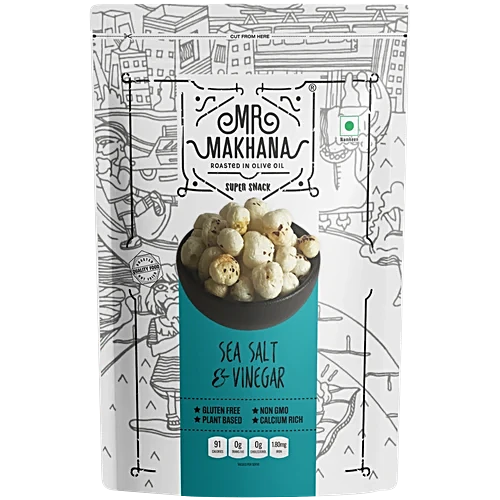 MR MAKHANA SEA SALT VINEGAR 65GM