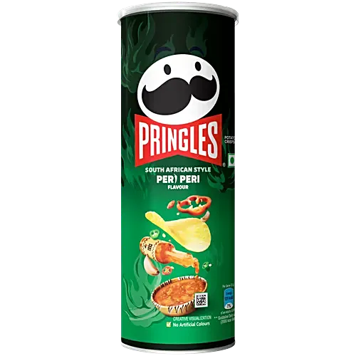 PRINGLES SOUTH AFRICAN STYLE PERI PERI FLAVOUR 102GM