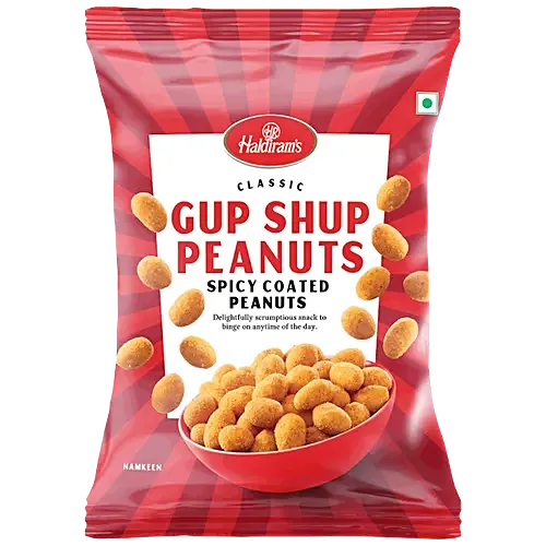 HALDIRAMS GUP SHUP PEANUT 200 GM.