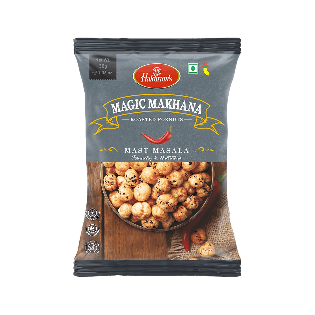 HALDIRAMS MAGIC MAKHANA MAST MASALA 30 GM.