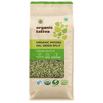 Load image into Gallery viewer, ORAGANIC TATVA MOONG GREEN SPLIT 500GM
