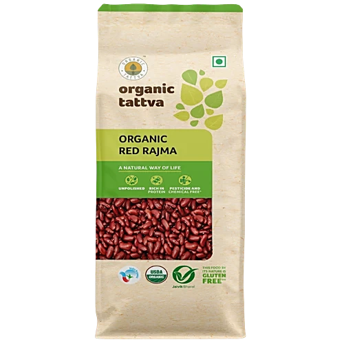 ORGANIC TATVA RED RAJMA 500GM