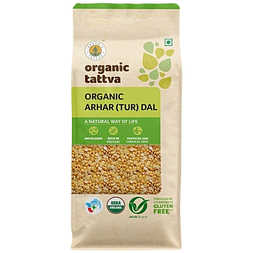 ORAGANIC TATVA ARHAR DAL / TUR DAL 500GM