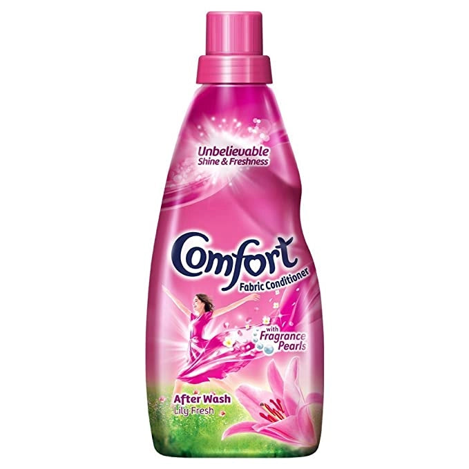 COMFORT FAB A/F CONDI PEARLS (PINK)  860 ML.
