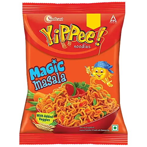 YIPPEE MAGIC MASALA NOODLE 60 GM.